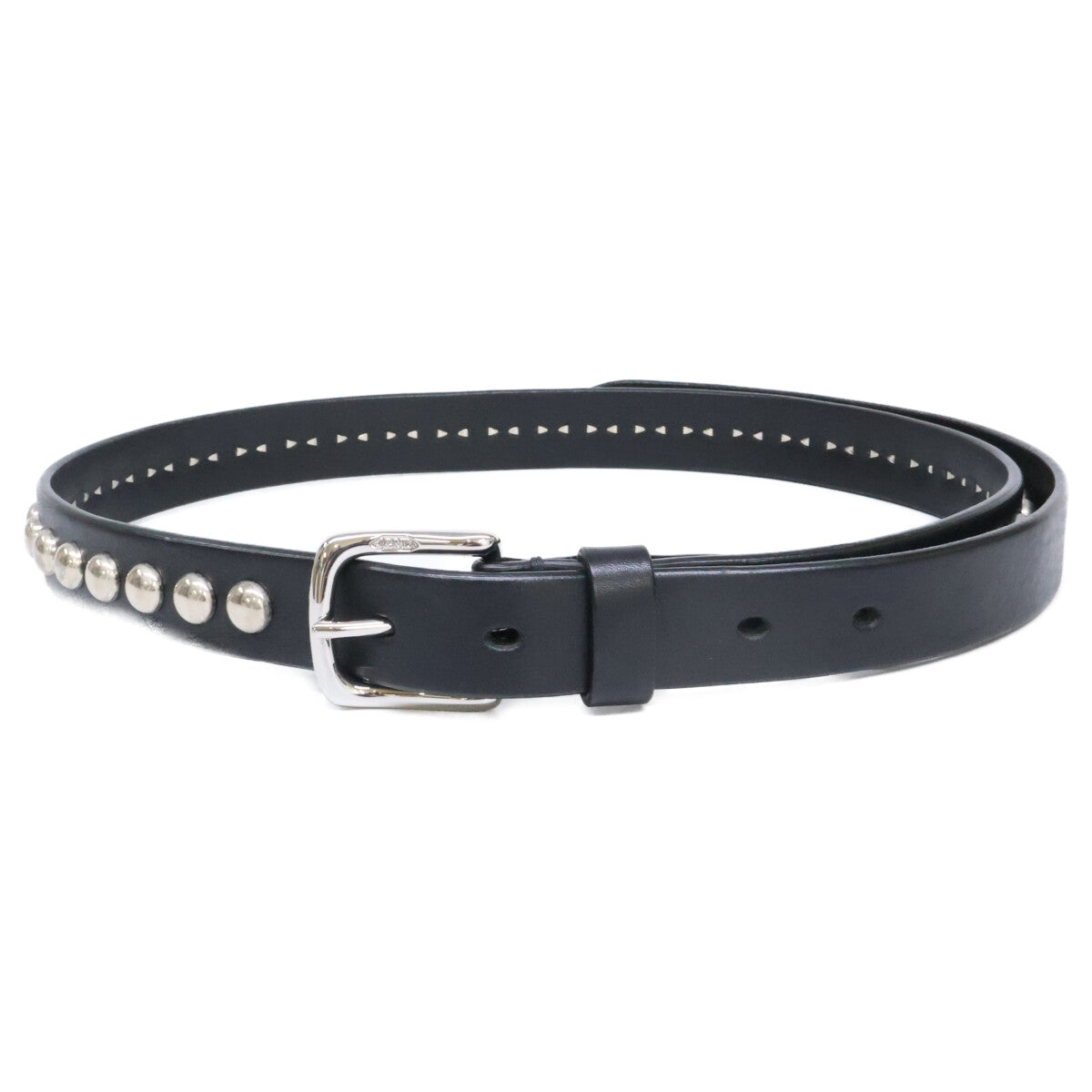 J&MDavidson ジェイアンドエムデヴィッドソン 【美品】BWSE-1DS-AN25 DOME RIVETS NARROW BELT ドームリベット ナロー 25mm ベルト