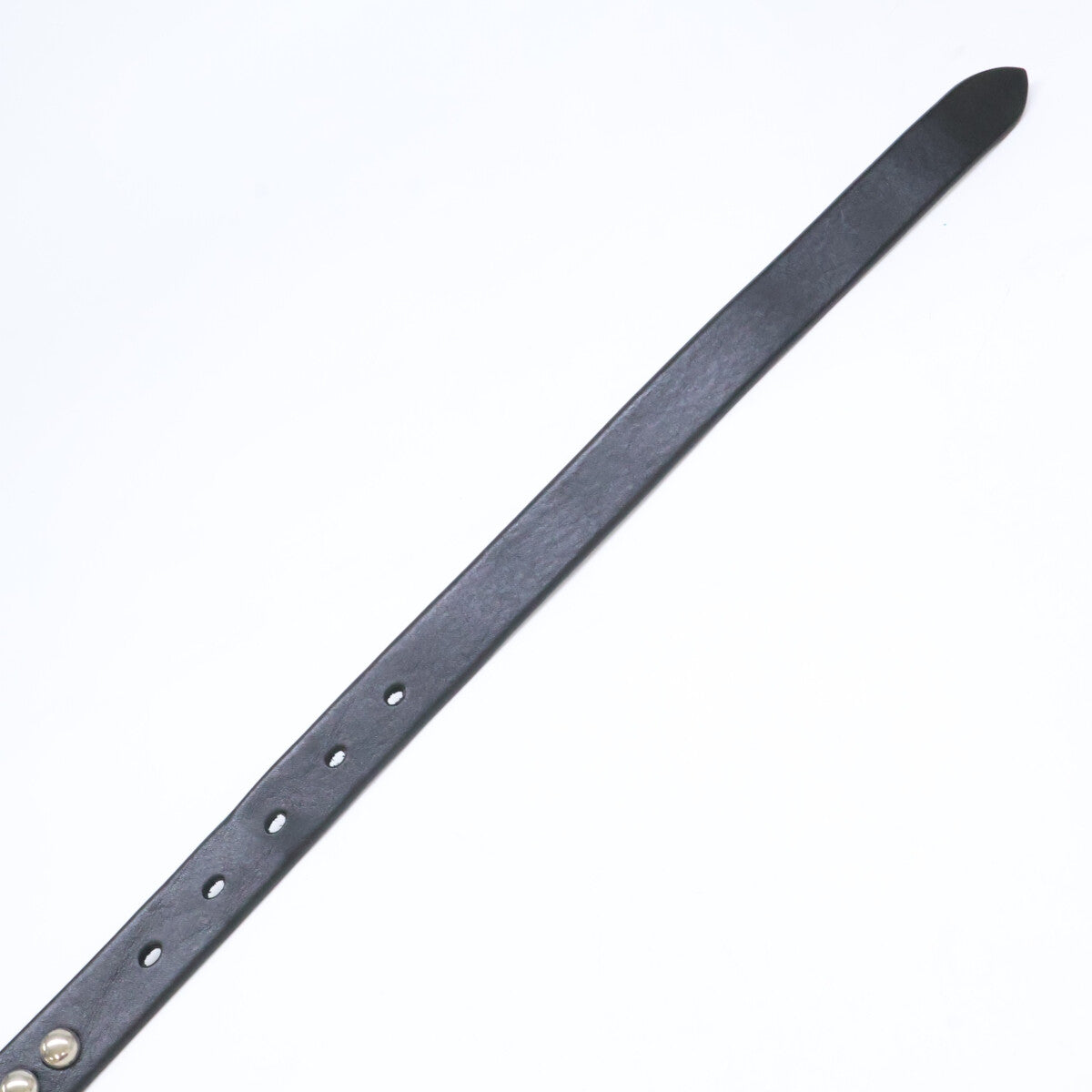J&MDavidson ジェイアンドエムデヴィッドソン 【美品】BWSE-1DS-AN25 DOME RIVETS NARROW BELT ドームリベット ナロー 25mm ベルト