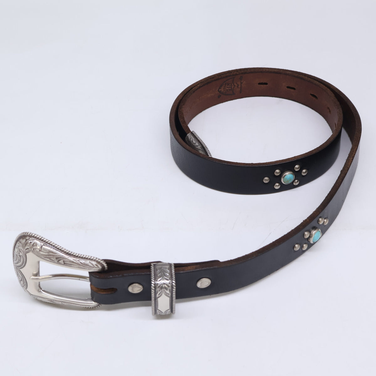 STANDARD CALIFORNIA スタンダードカリフォルニア HTC エイチティーシー別注 【美品】25AW SD Belt #Western B TQ ウエスタンバックル ベルト