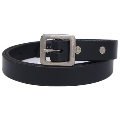 HTC エイチティーシー 【美品】Double Stud Belt ソリッドブラス ピラミッドスタッズ レザー ベルト