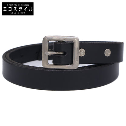 HTC エイチティーシー 【美品】Double Stud Belt ソリッドブラス ピラミッドスタッズ レザー ベルト