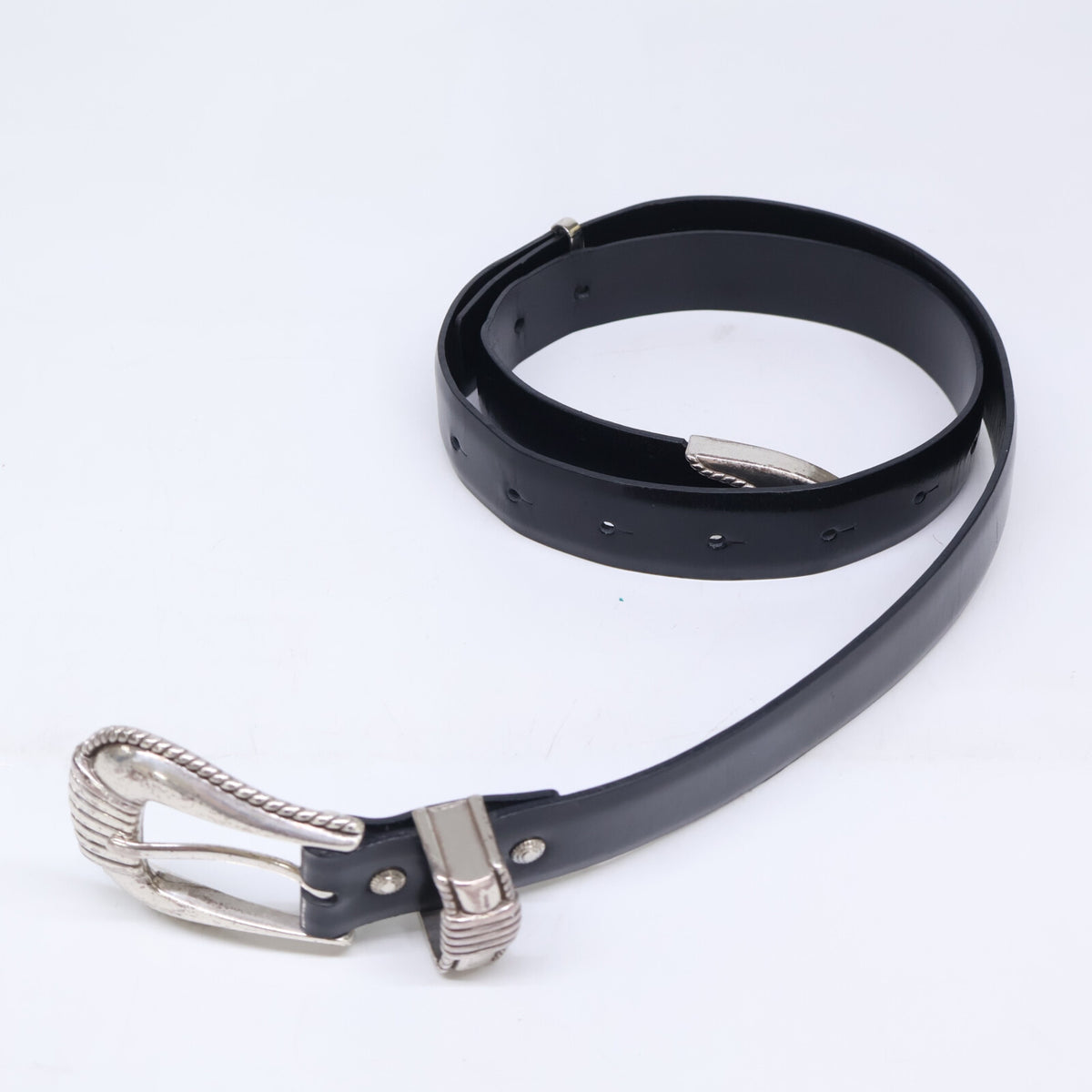 TOGA トーガ TOGA ARCHIVES トーガアーカイブス METAL BELT ウエスタン メタルバックル レザー ベルト