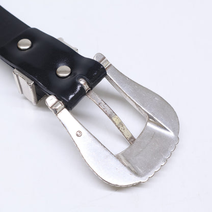 TOGA トーガ TOGA ARCHIVES トーガアーカイブス METAL BELT ウエスタン メタルバックル レザー ベルト