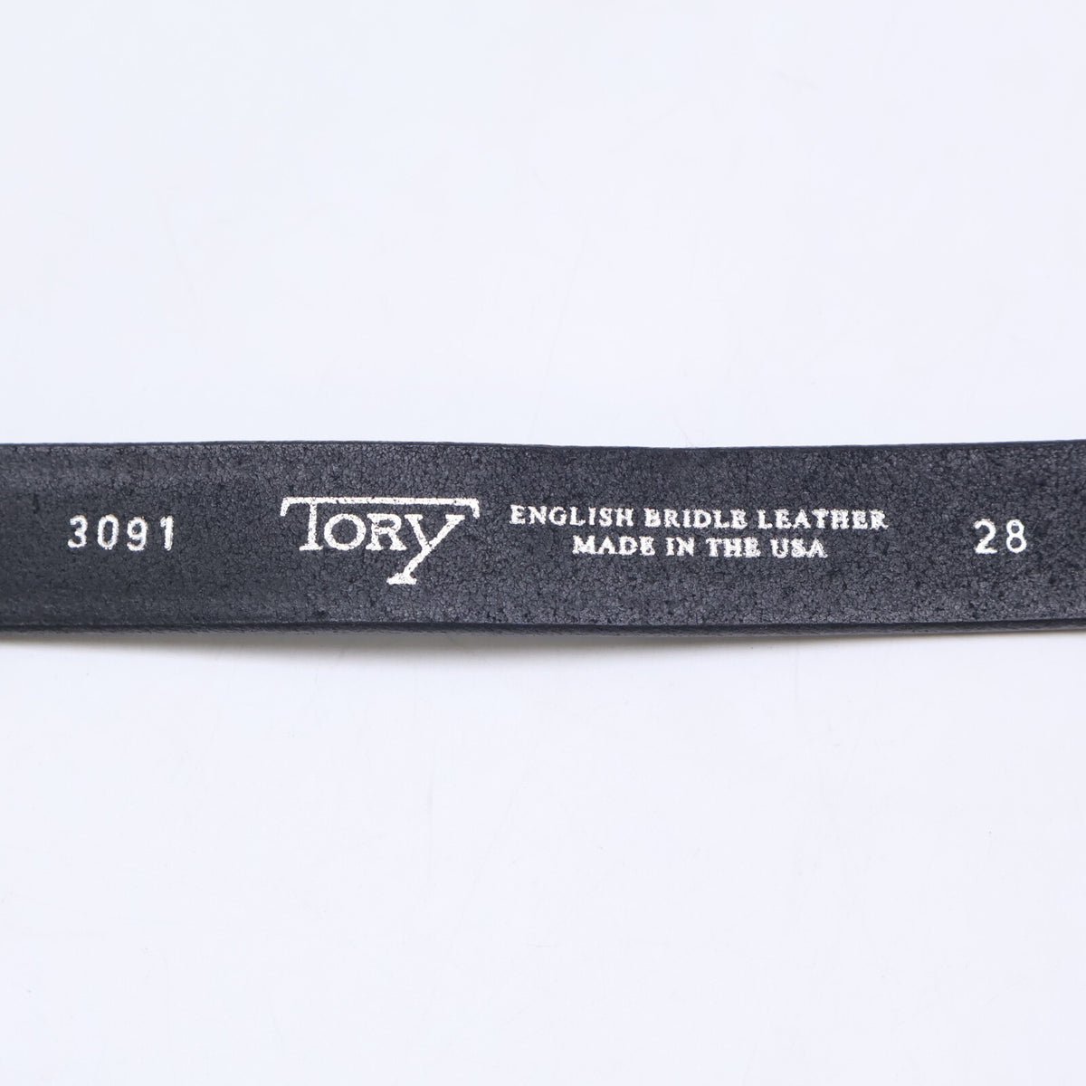 TORY LEATHER トリーレザー 【美品】3091 3-PIECE SILVER BUCKLE BELTS ウエスタン ベルト