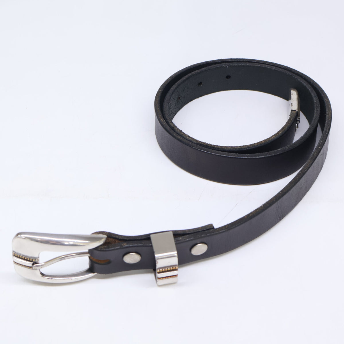 MOONSHINE LEATHER ムーンシャインレザー 【美品】Austin Buckle Belt ウエスタン ベルト