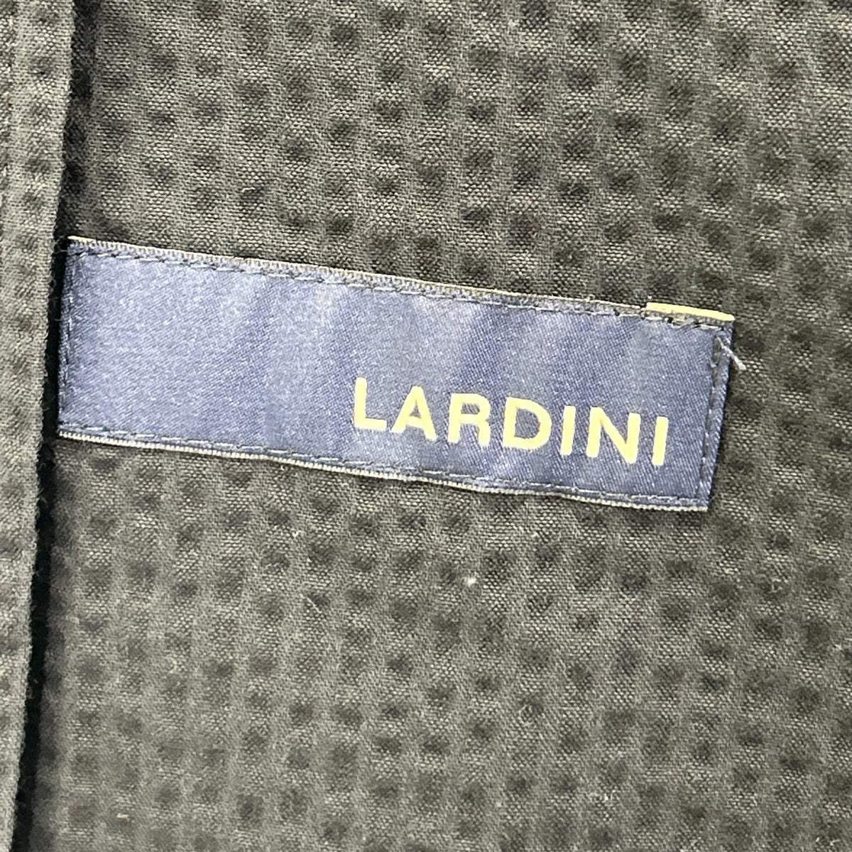 LARDINI ラルディーニ JK.1303 ブラック JVAMAJ コットン ブートニエール テーラードジャケット ジャケット
