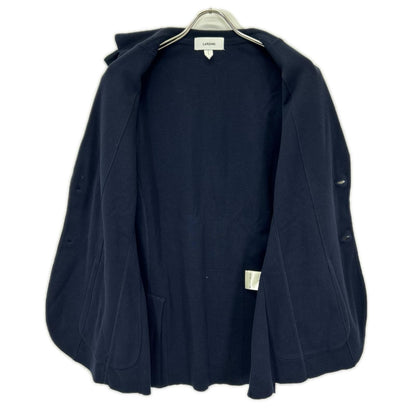 LARDINI ラルディーニ KN.1904 ネイビー JBLJM56 コットン ブートニエール ミラノリブニット 2Bジャケット ジャケット