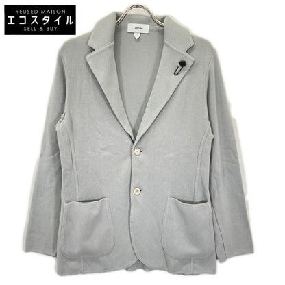 LARDINI ラルディーニ KN.2102 ライトブルー CNCJLJM56 コットン ブートニエール ミラノリブニット 2Bジャケット ジャケット