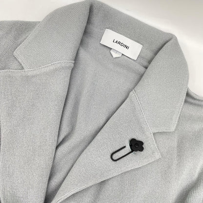 LARDINI ラルディーニ KN.2102 ライトブルー CNCJLJM56 コットン ブートニエール ミラノリブニット 2Bジャケット ジャケット