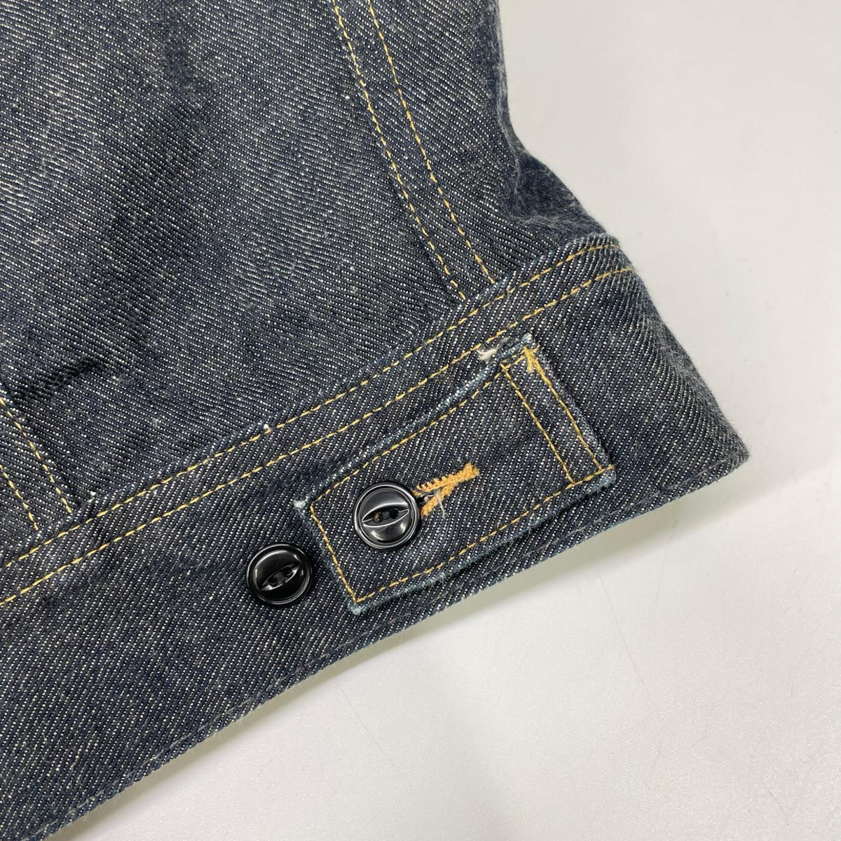 RRL ダブルアールエル USA製 271-J インディゴ コットン RRL COWBOYドーナツボタン 101-J型 リジットデニムトラッカージャケット ジャケット