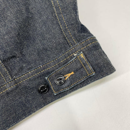 RRL ダブルアールエル USA製 271-J インディゴ コットン RRL COWBOYドーナツボタン 101-J型 リジットデニムトラッカージャケット ジャケット
