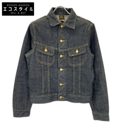 RRL ダブルアールエル USA製 271-J インディゴ コットン RRL COWBOYドーナツボタン 101-J型 リジットデニムトラッカージャケット ジャケット