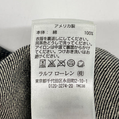 RRL ダブルアールエル USA製 271-J インディゴ コットン RRL COWBOYドーナツボタン 101-J型 リジットデニムトラッカージャケット ジャケット