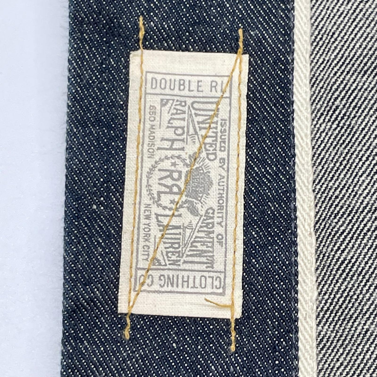 RRL ダブルアールエル USA製 271-J インディゴ コットン RRL COWBOYドーナツボタン 101-J型 リジットデニムトラッカージャケット ジャケット