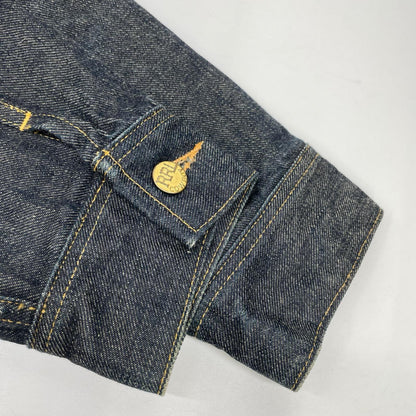 RRL ダブルアールエル USA製 271-J インディゴ コットン RRL COWBOYドーナツボタン 101-J型 リジットデニムトラッカージャケット ジャケット