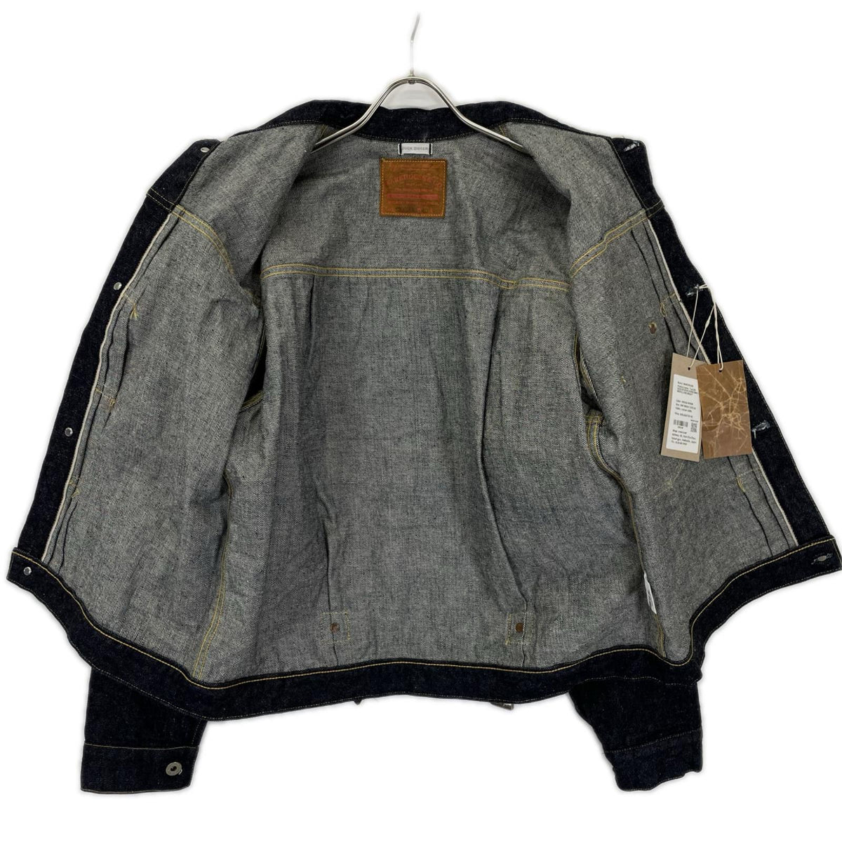 WAREHOUSE ウエアハウス 【DUCK DIGGER】DD-S2001XX インディゴ NEW DENIM WW II MODEL/大戦モデル ONE WASH 14ozデニムジャケット ジャケット