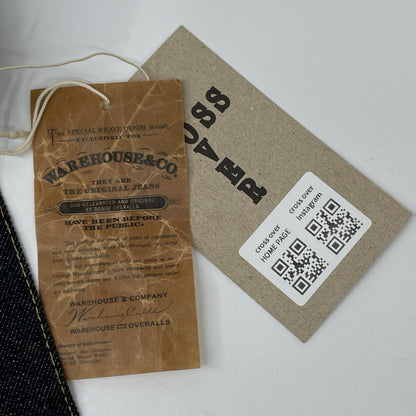 WAREHOUSE ウエアハウス 【DUCK DIGGER】DD-S2001XX インディゴ NEW DENIM WW II MODEL/大戦モデル ONE WASH 14ozデニムジャケット ジャケット