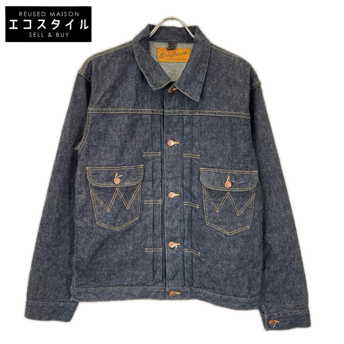 WAREHOUSE ウエアハウス Lot2008 インディゴ 1947 MJ Pre-Rodeo Jacket プレ ロデオ デニムジャケット ジャケット