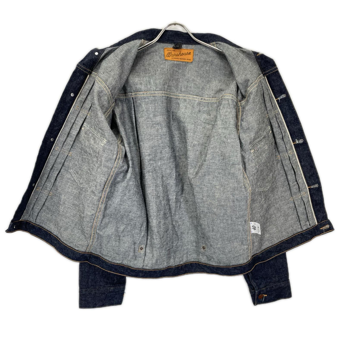 WAREHOUSE ウエアハウス Lot2008 インディゴ 1947 MJ Pre-Rodeo Jacket プレ ロデオ デニムジャケット ジャケット