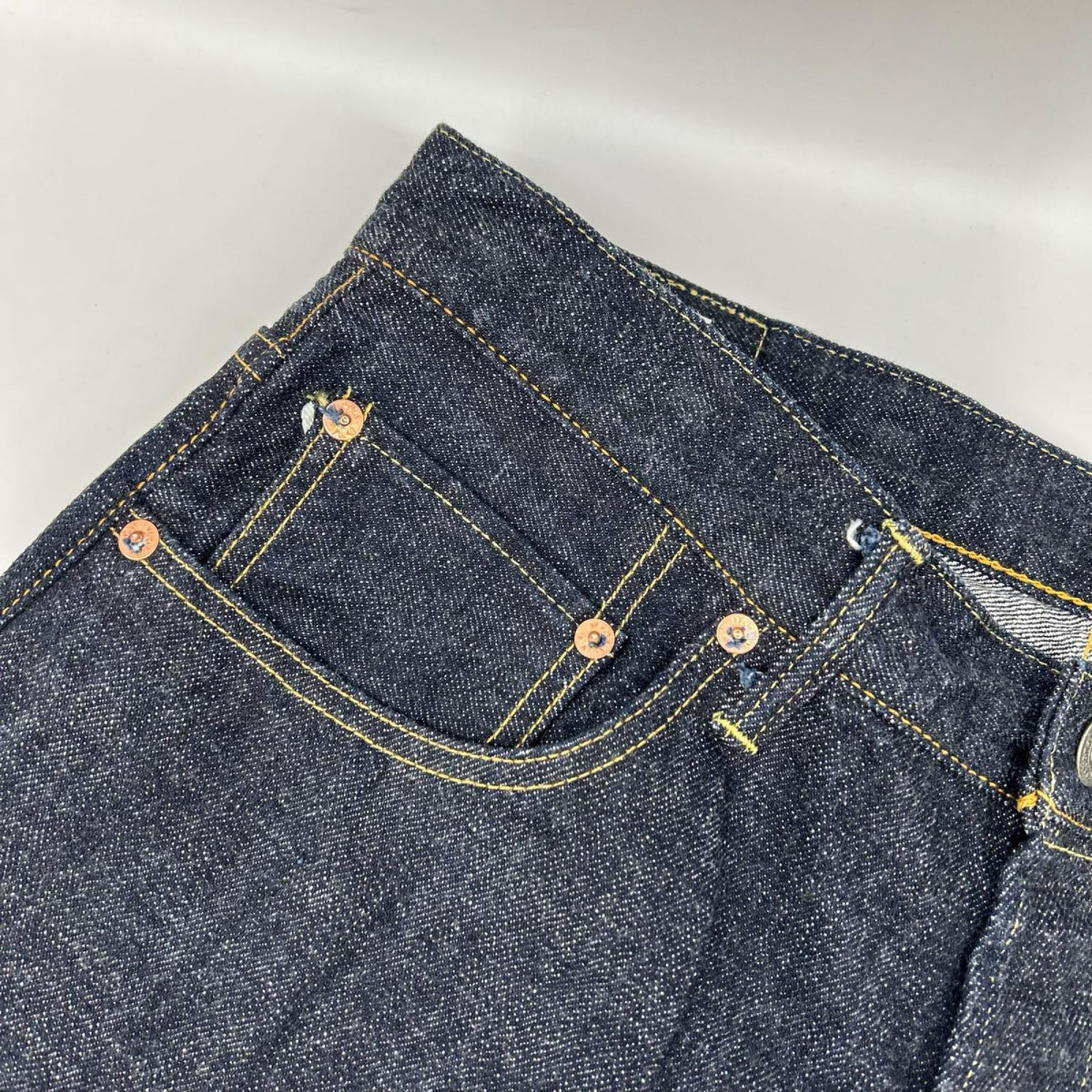 ONI DENIM 鬼デニム 26SS ONI270-LS13.5 インディゴ 13.5oz Long Slab Denim Just Right Straight ボトムス