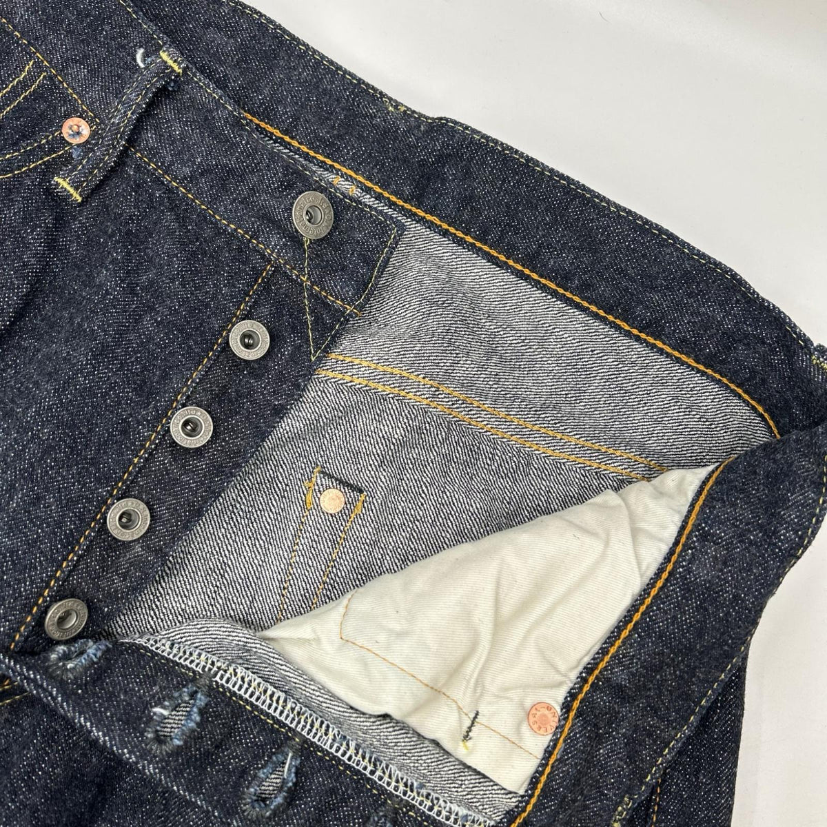 ONI DENIM 鬼デニム 26SS ONI270-LS13.5 インディゴ 13.5oz Long Slab Denim Just Right Straight ボトムス