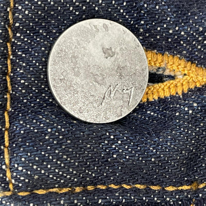ANCELLM アンセルム 26AW ANC-#02-OW インディゴ #02 SELVEDGE TAPERED 5P DENIM PANTS OW ボトムス