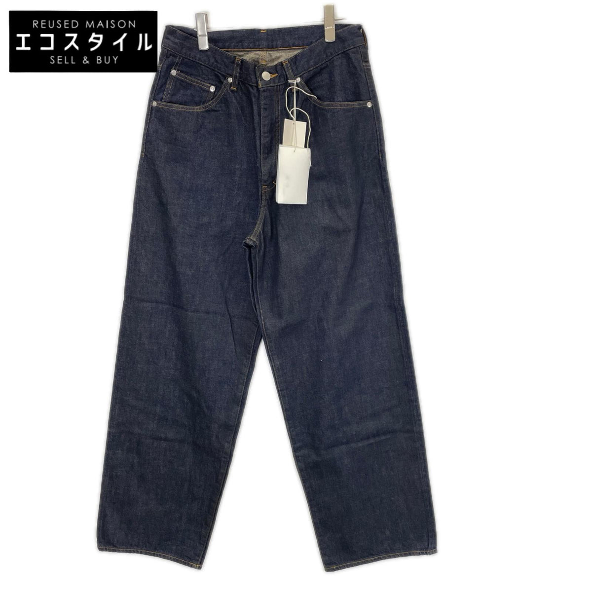 ANCELLM アンセルム 26SS ANC-#03-OW インディゴ #03 SELVEDGE STRAIGHT DENIM PANTS ボトムス