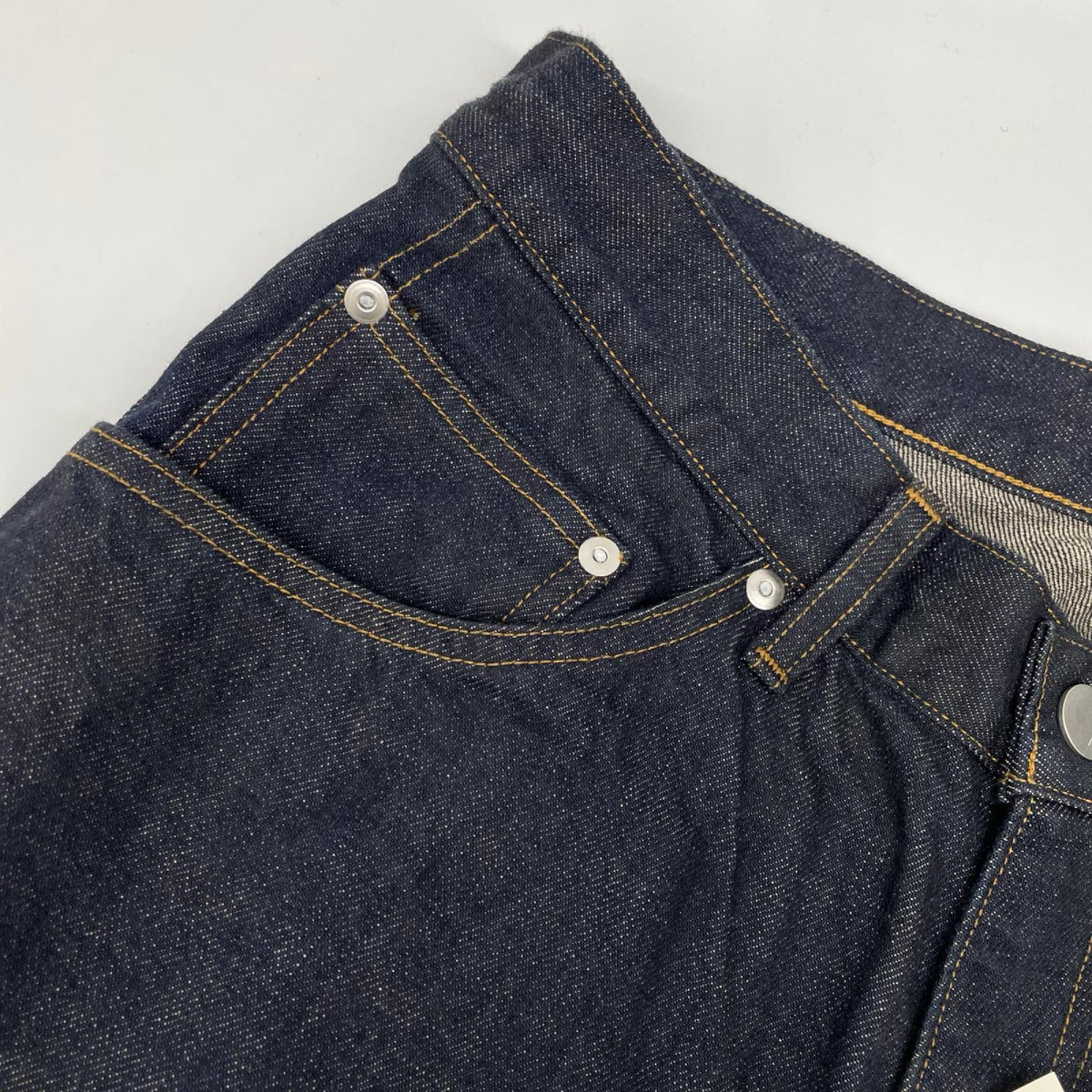 ANCELLM アンセルム 26SS ANC-#03-OW インディゴ #03 SELVEDGE STRAIGHT DENIM PANTS ボトムス