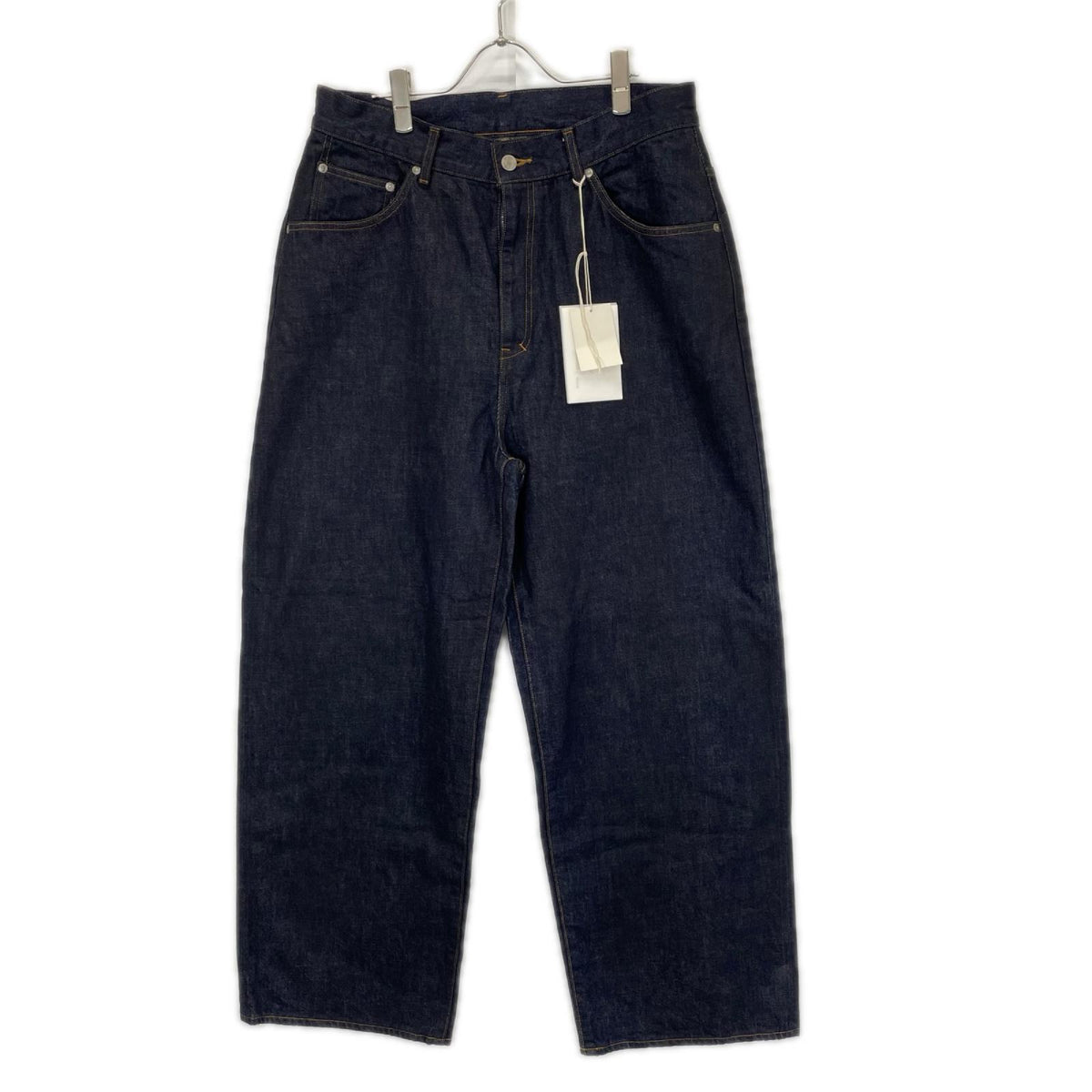 ANCELLM アンセルム 25AW ANC-PT93-B インディゴ #01 OW ワンウォッシュ セミワイドデニムパンツ ボトムス