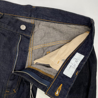 ANCELLM アンセルム 25AW ANC-PT93-B インディゴ #01 OW ワンウォッシュ セミワイドデニムパンツ ボトムス