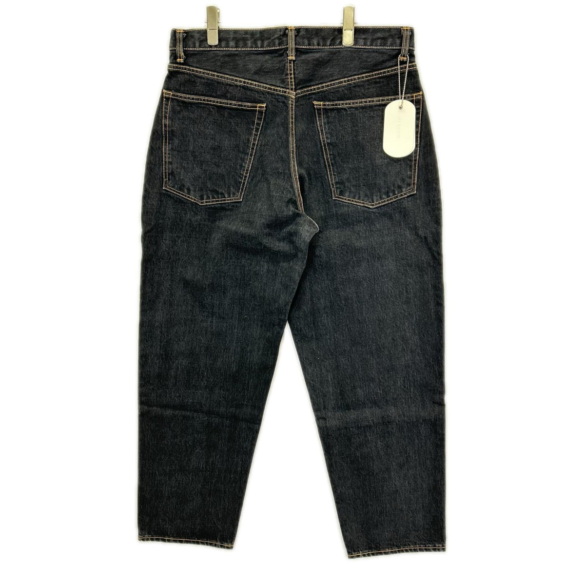 NEXUSVII. ネクサスセブン 25AW ROA-NYT-POA ブラック BEYONDEXX SILVER DENIM/シルバーデニム ボトムス
