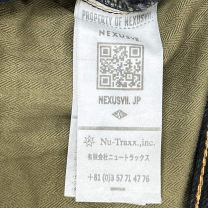 NEXUSVII. ネクサスセブン 25AW ROA-NYT-POA ブラック BEYONDEXX SILVER DENIM/シルバーデニム ボトムス