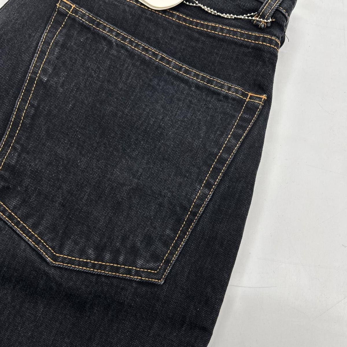 NEXUSVII. ネクサスセブン 25AW ROA-NYT-POA ブラック BEYONDEXX SILVER DENIM/シルバーデニム ボトムス
