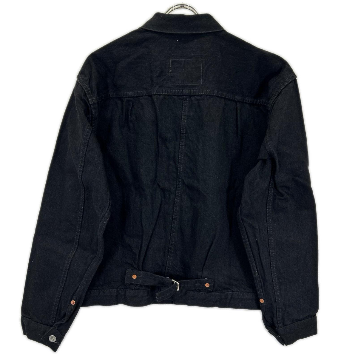 TCB JEANS&CO. ティーシービージーンズ Late S40's Jacket BKBK 14oz Indigo Tab 大戦モデル ブラック 赤タブ 先染めデニムジャケット ジャケット