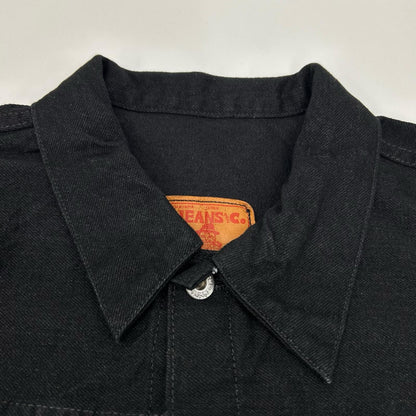TCB JEANS&CO. ティーシービージーンズ Late S40's Jacket BKBK 14oz Indigo Tab 大戦モデル ブラック 赤タブ 先染めデニムジャケット ジャケット