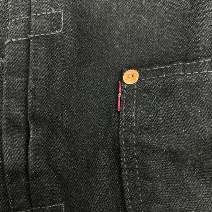 TCB JEANS&CO. ティーシービージーンズ Late S40's Jacket BKBK 14oz Indigo Tab 大戦モデル ブラック 赤タブ 先染めデニムジャケット ジャケット