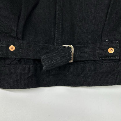 TCB JEANS&CO. ティーシービージーンズ Late S40's Jacket BKBK 14oz Indigo Tab 大戦モデル ブラック 赤タブ 先染めデニムジャケット ジャケット