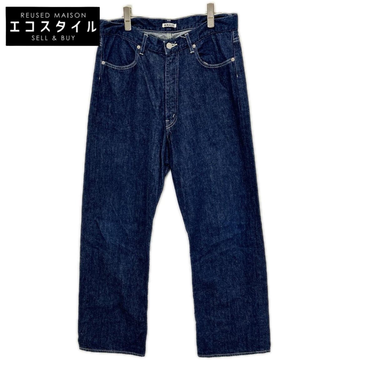 AURALEE オーラリー 23SS A23SP02SD インディゴ SELVEDGE LIGHT DENIM PANTS ボトムス