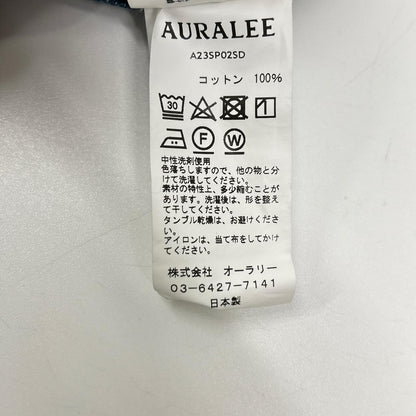 AURALEE オーラリー 23SS A23SP02SD インディゴ SELVEDGE LIGHT DENIM PANTS ボトムス