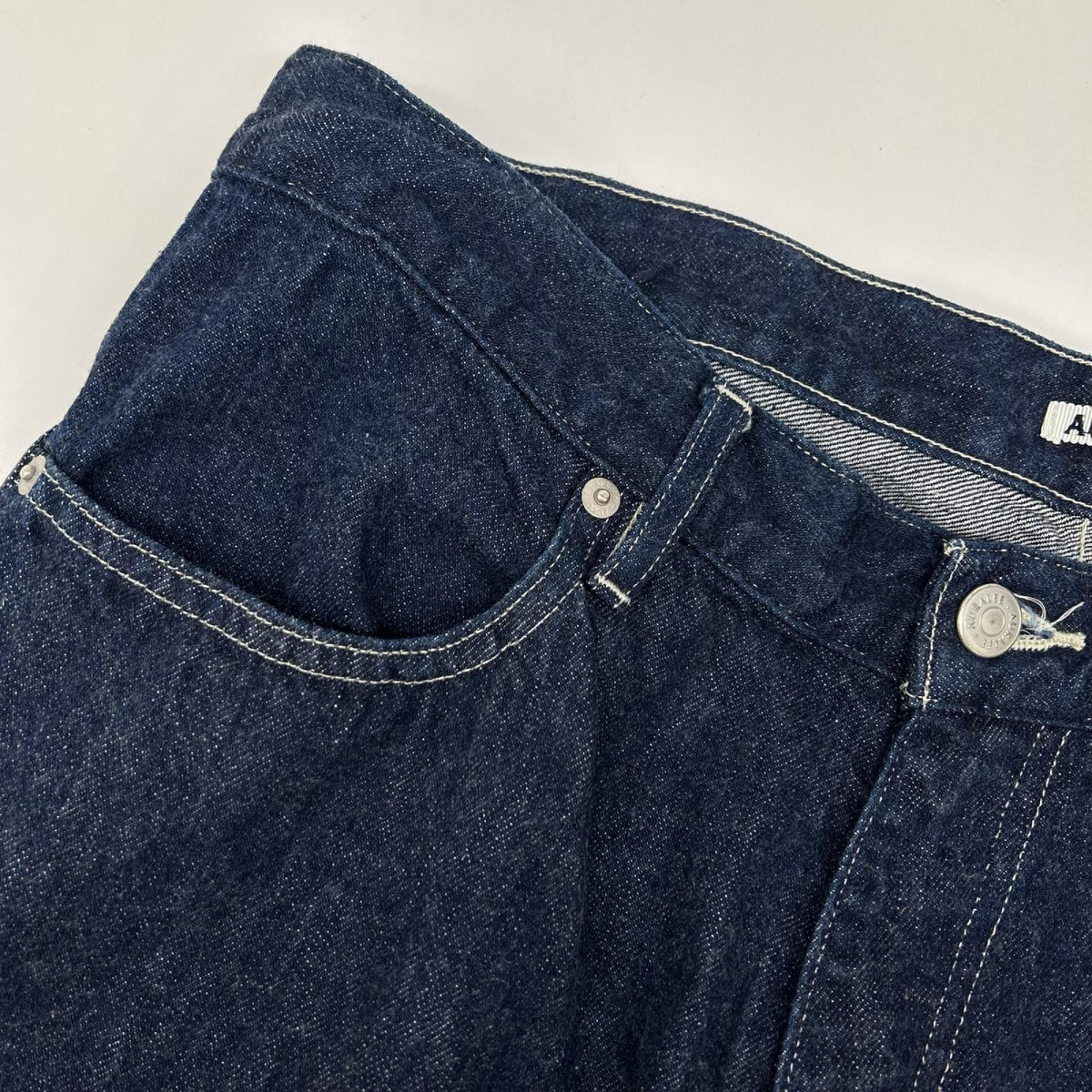 AURALEE オーラリー 23SS A23SP02SD インディゴ SELVEDGE LIGHT DENIM PANTS ボトムス