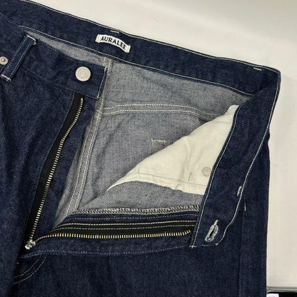 AURALEE オーラリー 23SS A23SP02SD インディゴ SELVEDGE LIGHT DENIM PANTS ボトムス