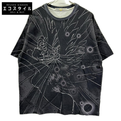tanakadaisuke タナカダイスケ 【×セーラームーン】TD-26SS-PO33 ブラック Eternal Sailor Moon T-shirt トップス