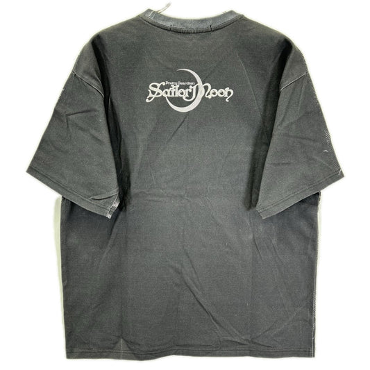tanakadaisuke タナカダイスケ 【×セーラームーン】TD-26SS-PO33 ブラック Eternal Sailor Moon T-shirt トップス