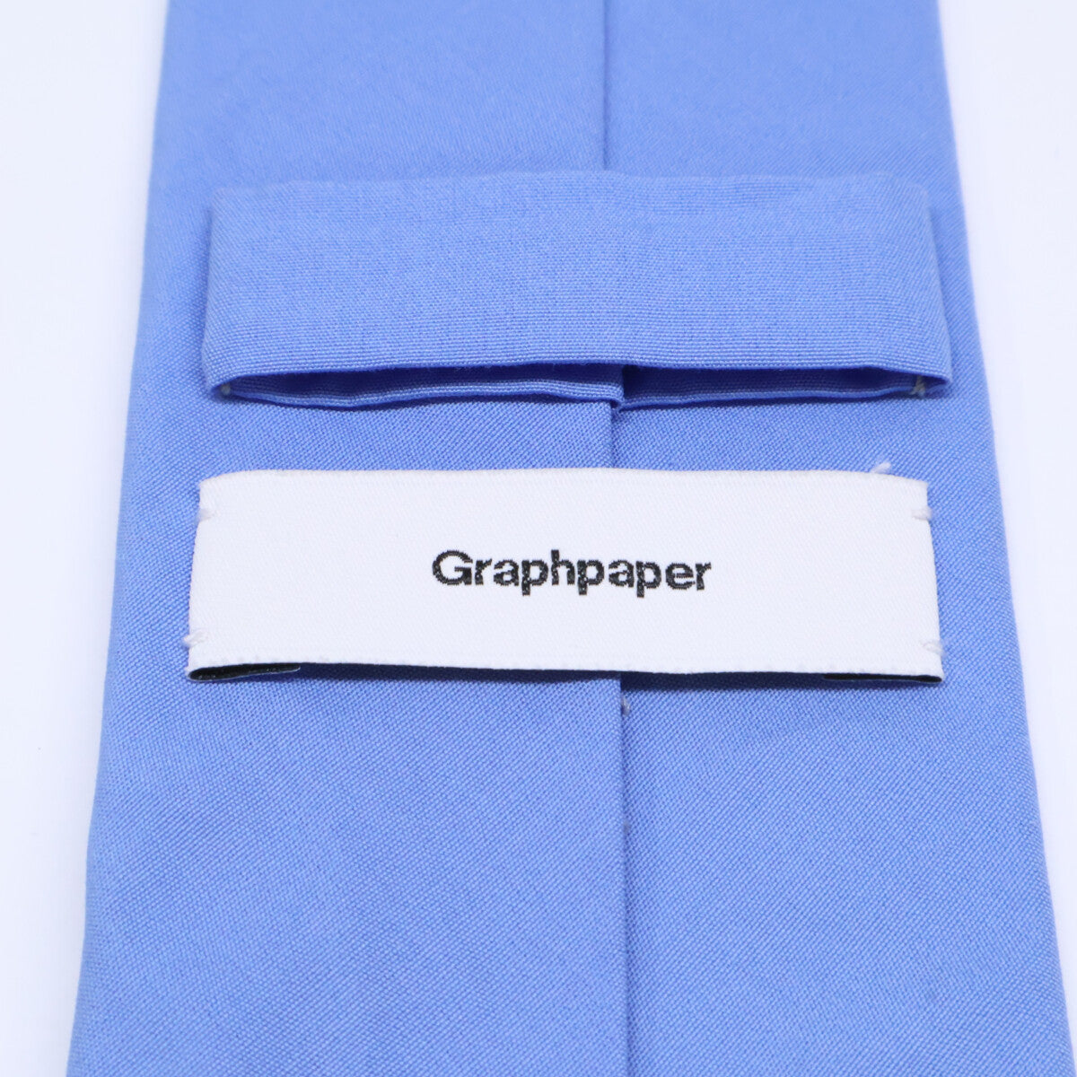 Graphpaper グラフペーパー 【美品】GU251-90099B ALUMO for GP Cotton Necktie コットン ネクタイ