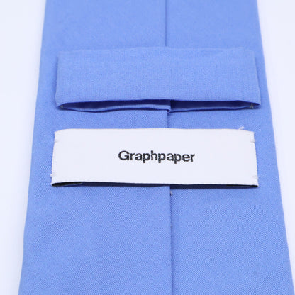 Graphpaper グラフペーパー 【美品】GU251-90099B ALUMO for GP Cotton Necktie コットン ネクタイ
