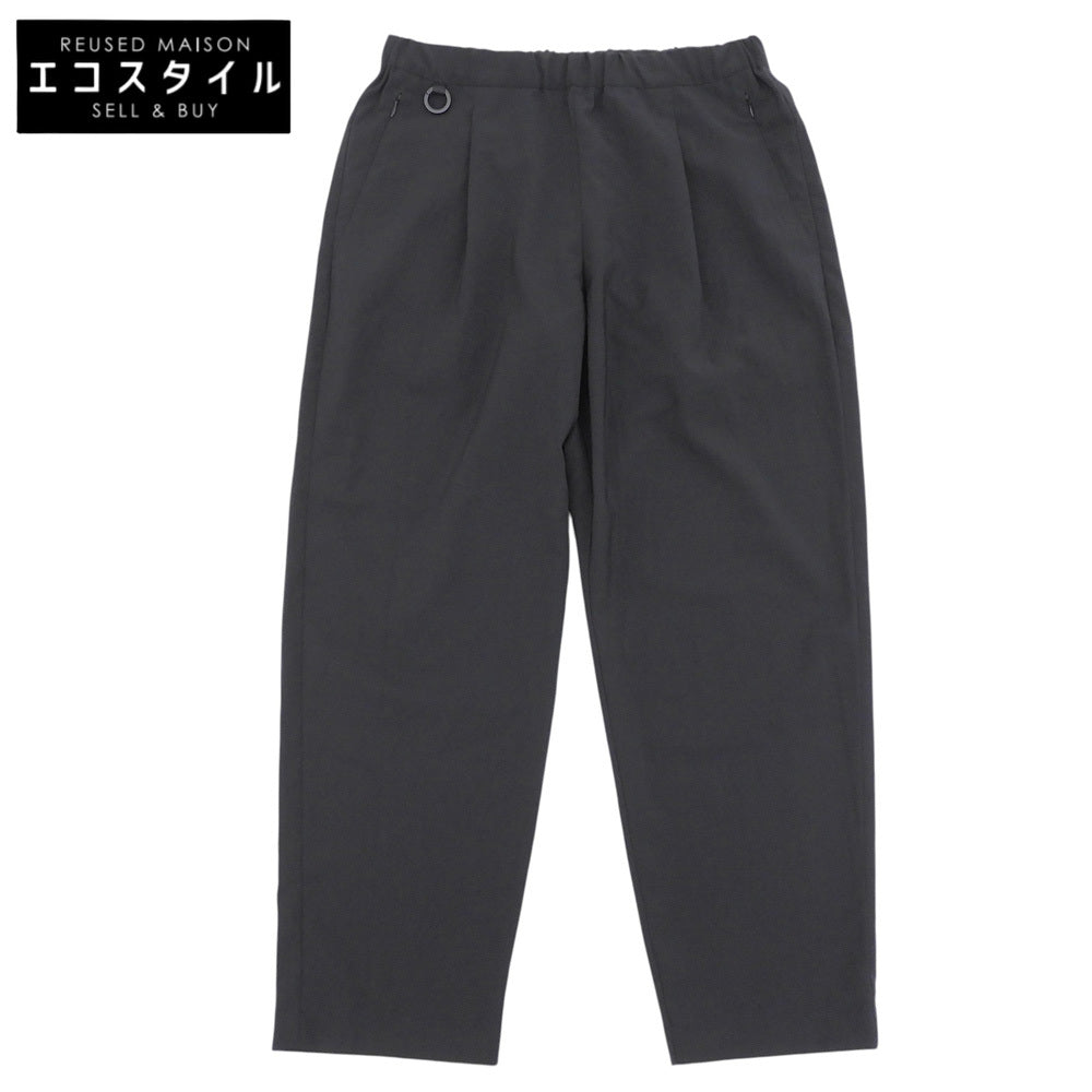 DESCENTE デサント 美品 I/O リネンライクレギュラーパンツ ボトムス メンズ ブラック M DU6SLPI7M ボトムス