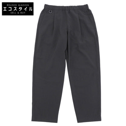 DESCENTE デサント 美品 I/O リネンライクレギュラーパンツ ボトムス メンズ ブラック M DU6SLPI7M ボトムス