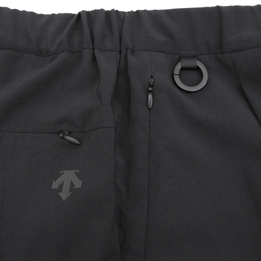 DESCENTE デサント 美品 I/O リネンライクレギュラーパンツ ボトムス メンズ ブラック M DU6SLPI7M ボトムス