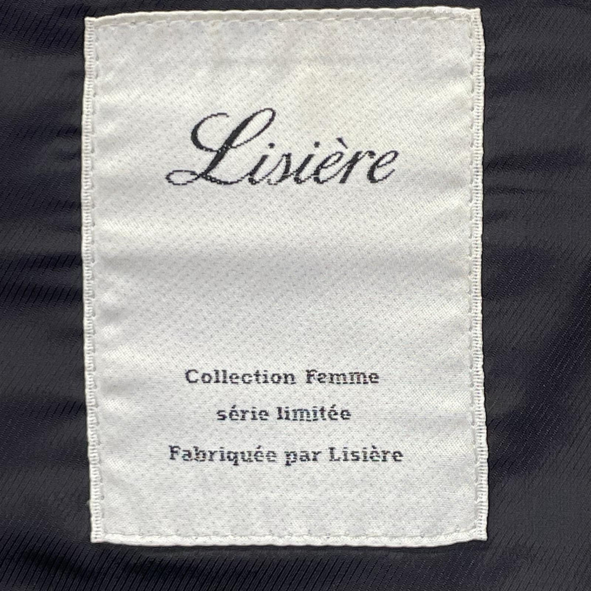 Lisiere リジェール 20AW ブラック ラムレザー Leather Rider's JK ダブルライダースジャケット ジャケット