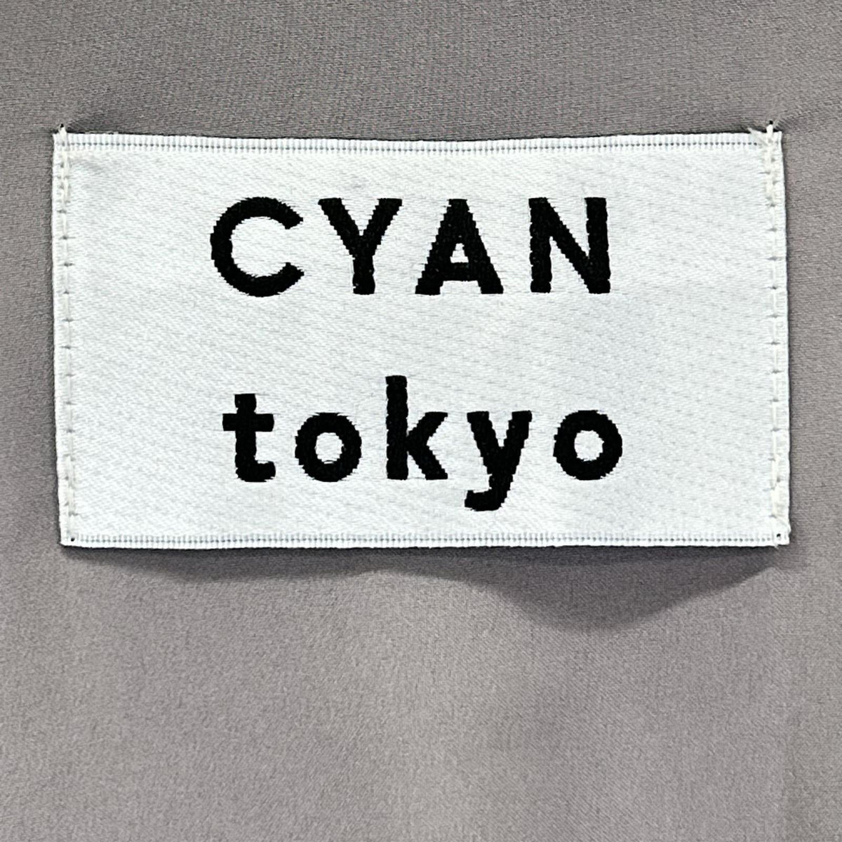 CYAN TOKYO シアントーキョー 504382 25AW グレー エアリーバックウーリーコート コート